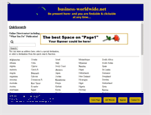Tablet Screenshot of business-worldwide.net